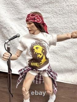 Rare Axl Rose 1/6 Figure Hot Toys Slash Guns N Roses 1992 Use Your Illusion Tour