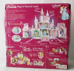 Rare Cinderella Magical Musical Castle Palace Playset Disney Princess VIVID New