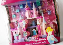 Rare Cinderella Magical Musical Castle Palace Playset Disney Princess VIVID New