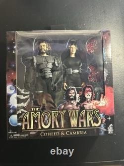 Rare Coheed & Cambria Amory Wars Action Figure Set MIB Neca 2 SET FIGURES NEW