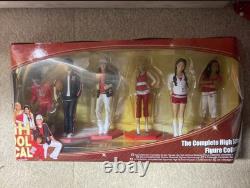 Rare Complete High School Musical Figure Collection box Disney 2008 Corinthian