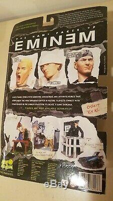 Rare Eminem Slim Shady Action Figure Still In Box VG/Mint Art Asylum Chainsaw+