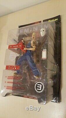 Rare Eminem Slim Shady Action Figure Still In Box VG/Mint Art Asylum Chainsaw+