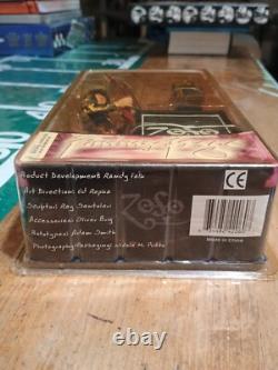 Rare JIMMY PAGE Led Zeppelin Action Figure Guitar Amp ZOSO New in Box Rare