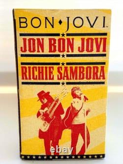 Rare Jon Bon Jovi Richie Sambora Action Figures 2007 Lost Highway Tour Merch
