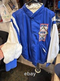 Rare MTV Rock N' Jock Staff Jacket Hat & 2 Pin Combo Field Worn Pepsi Vintage