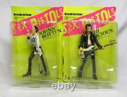 Rare Medicom Toy Ultra Detail Figures Sex Pistols Johnny Rotten Sid Vicious MIP