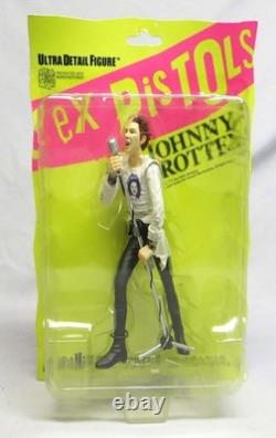 Rare Medicom Toy Ultra Detail Figures Sex Pistols Johnny Rotten Sid Vicious MIP