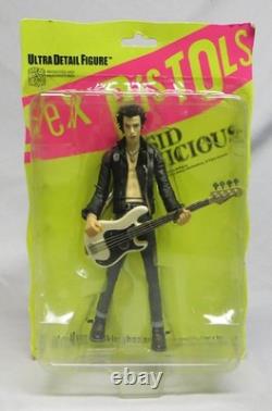 Rare Medicom Toy Ultra Detail Figures Sex Pistols Johnny Rotten Sid Vicious MIP
