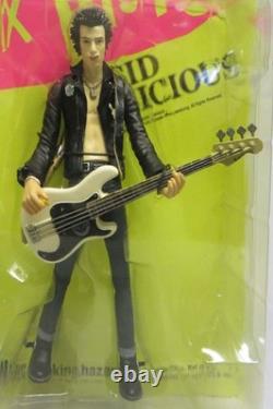 Rare Medicom Toy Ultra Detail Figures Sex Pistols Johnny Rotten Sid Vicious MIP
