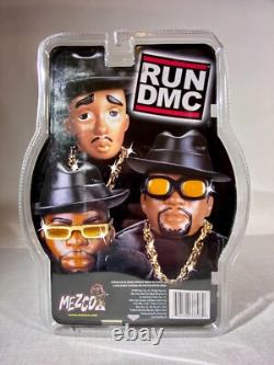 Rare Mezco Run DMC Action Figures Set Of 3 Run, Dmc, Jmj. New Unopened