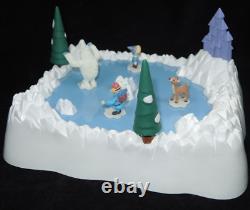 Rare-Rudolph The Red Nose Reindeer Music And Motion Bumble Chase Ice Skate Works
