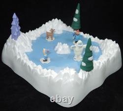 Rare-Rudolph The Red Nose Reindeer Music And Motion Bumble Chase Ice Skate Works