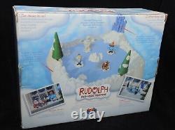 Rare-Rudolph The Red Nose Reindeer Music And Motion Bumble Chase Ice Skate Works