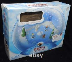 Rare-Rudolph The Red Nose Reindeer Music And Motion Bumble Chase Ice Skate Works