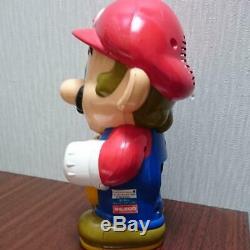 Rare Super Mario World Clock Toy Nintendo Japan Music Mario Bros Figure USED