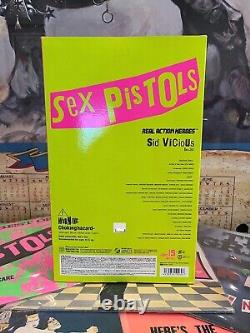 Real Action Heroes RAH 12 Sid Vicious Sex Pistols Medicom SHIPS FROM US