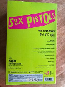 Real Action Heroes RAH 12 Sid Vicious Sex Pistols Medicom Toy RARE IN STOCK