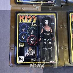 Retro Kiss Love Gun 8 Series 1 Action Figures Set Of 4 Sealed (See Pics?)