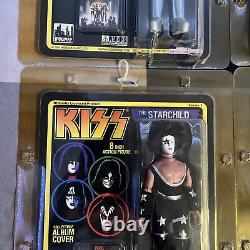 Retro Kiss Love Gun 8 Series 1 Action Figures Set Of 4 Sealed (See Pics?)