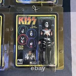 Retro Kiss Love Gun 8 Series 1 Action Figures Set Of 4 Sealed (See Pics?)