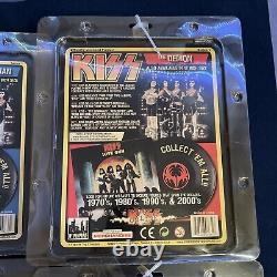 Retro Kiss Love Gun 8 Series 1 Action Figures Set Of 4 Sealed (See Pics?)