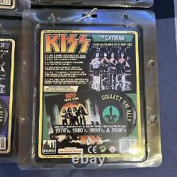 Retro Kiss Love Gun 8 Series 1 Action Figures Set Of 4 Sealed (See Pics?)