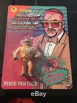 RiFF RAFF autographed jersey and trap toys peach panther action figure