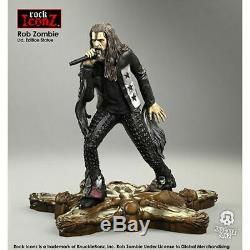 Rob Zombie Rock Iconz Statue-KNUZOMBIE100