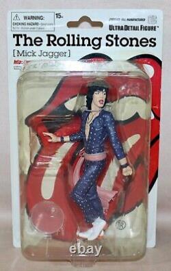 Rolling Stones Mick Jagger 2008 Ultra Detailed Action Figure 16 Sealed NRFP