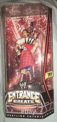 Rowdy Roddy Piper WWE Entrance Greats Action Figure Try Me Music Preview Works