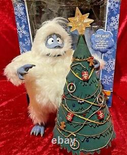 Rudolph Bumble's Reform Abominable Snowman 16 with 18 Christmas Tree Light Music
