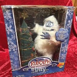 Rudolph Bumble's Reform Abominable Snowman 16 with 18 Christmas Tree Light Music
