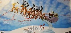 Rudolph the Red-Nosed Reindeer Santa's musical sleigh Christmas original package