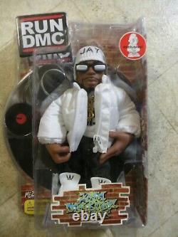 Run-dmc Mezco White Outfits Action Figure Set (3) Rare Kid Robot Exclusive