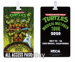SDCC 2020 Exclusive Neca TMNT Musical Mutagen Tour Figures TARGET sz XL Preorder