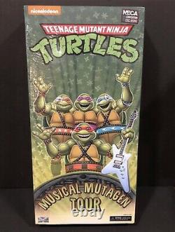 SDCC 2020 Exclusive TMNT Musical Mutagen Tour Ninja Turtle 4-Pack NECA IN HAND