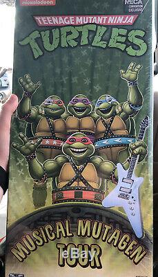 SDCC 2020 NECA Musical Mutagen Tour 4 Pack Ninja Turtles (In Hand!)