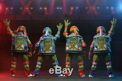 SDCC 2020 NECA TMNT Musical Mutagen Tour 4 Pack 7 Figures Ninja Turtles Presell
