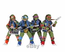 SDCC 2020 NECA TMNT Musical Mutagen Tour 4 Pack 7 Figures Ninja Turtles Presell