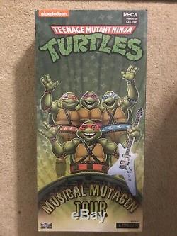 SDCC 2020 Target TMNT Musical Mutagen Tour Ninja Turtle 4-Pack NECA Figures