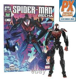 SDCC 2021 Mondo Mecha Marvel Spider-Man Miles Morales PX Action Figure