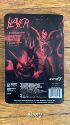 SDCC BLOODY Slayer Minotaur Show No Mercy Reaction Super7 Nuclear Blast RARE