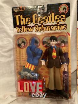 SEALED The Beatles Pepper Yellow Submarine lot of 18 McFarlane figures set MINT