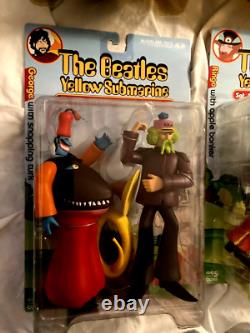 SEALED The Beatles Pepper Yellow Submarine lot of 18 McFarlane figures set MINT