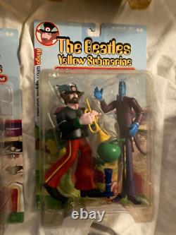 SEALED The Beatles Pepper Yellow Submarine lot of 18 McFarlane figures set MINT