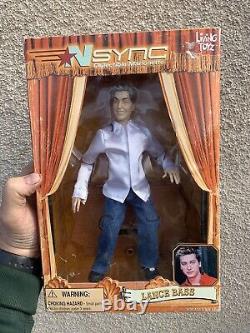SEALED Vintage 2000 Set/5 NSYNC Marionettes Action Figures Dolls FREESHIP