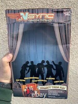 SEALED Vintage 2000 Set/5 NSYNC Marionettes Action Figures Dolls FREESHIP