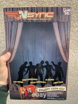 SEALED Vintage 2000 Set/5 NSYNC Marionettes Action Figures Dolls FREESHIP