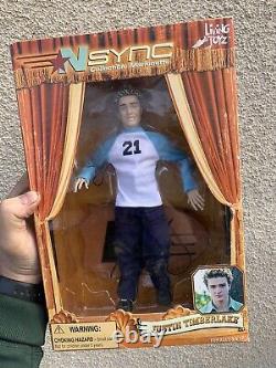 SEALED Vintage 2000 Set/5 NSYNC Marionettes Action Figures Dolls FREESHIP